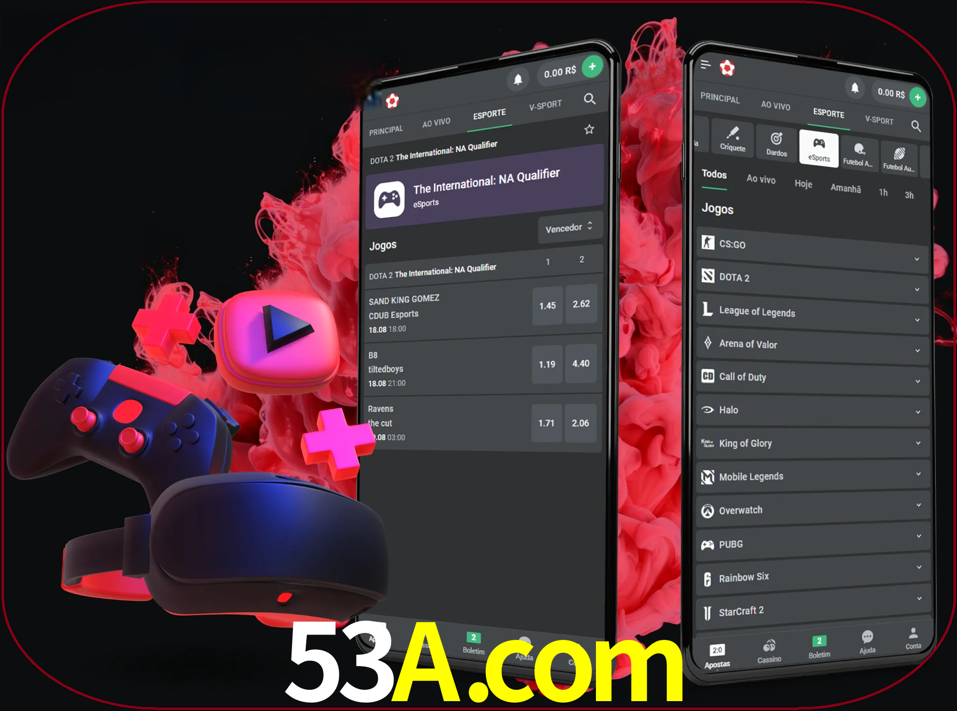 Para ter a aplicação móvel 53a no seu smartphone, basta descarregar o ficheiro apk e seguir as instruções.